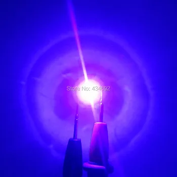 SemiLEDs UV Violetinė 3W 3.4-3.6 V 405nm - 410nm Led Spinduolis Lempos Šviesa UV Oro Valytuvas/Padirbtų banknotų aptikimo/Medicininės paskirties
