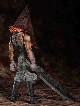 Silent Hill II Raudonos Piramidės Dalykas Veiksmų Skaičius, 1/8 masto tapybos paveikslas Variantas Piramidės Galva Lėlės, PVC pav Brinquedos Anime