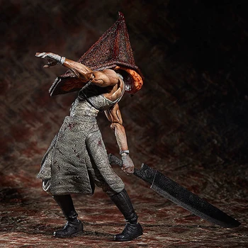 Silent Hill II Raudonos Piramidės Dalykas Veiksmų Skaičius, 1/8 masto tapybos paveikslas Variantas Piramidės Galva Lėlės, PVC pav Brinquedos Anime