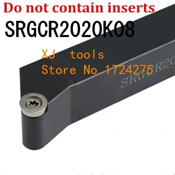 SRGCR2020K08/ SRGCL2020K08 Metalo Staklės, Pjovimo Įrankiai, Tekinimo Staklės, CNC Tekinimo Įrankiai, Išorės Tekinimo Įrankio Laikiklis S-Type SRGCR/L