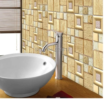 Stiklo sumaišyti nerūdijančio plieno mozaikos plytelės HMGM1136A akies pagrindo vonios sienelės, grindys, virtuvės backsplash plytelių
