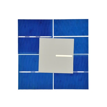 SUNYIMA 50pcs Saulės Skydelis 0.5 V 0.43 W 52*52MM Saulės Energijos Saulės Elementų Polikristaliniai Fotoelementų Skydelis DIY Saulės Baterijos Char