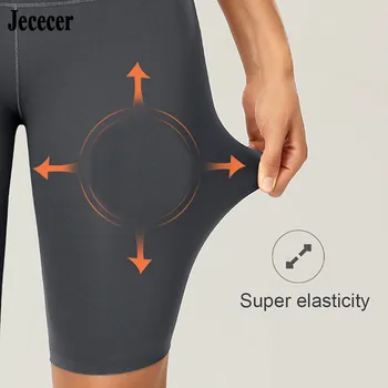 Super Elastingumo Aukštos Juosmens, Pilvo Kontrolės Lieknėjimo Legging Šlaunies Panty Push Up Klubų Outwork Kelnaitės Moterų Sporto Salė Shapewear