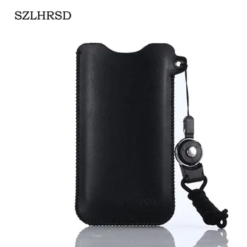 SZLHRSD Sony Xperia XZ2 Premium Atveju Mobiliojo Telefono Krepšyje Karšto pardavimo slim sleeve dėklas padengti + Virvelės