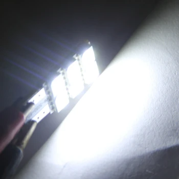 T10 194 168 W5W 6 5050 SMD Paversti šviesos Pleištas LED Lemputės XENON Baltas Automobilis Uodegos