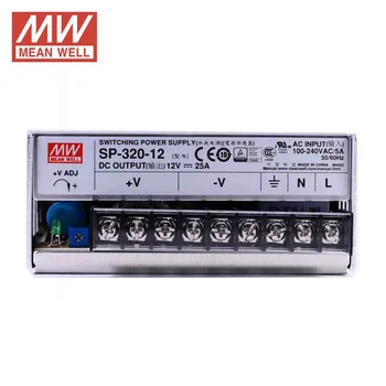 TAI GERAI, SP-320-12 jungiklis, maitinimo šaltinis 12 voltų 25A 300W PFC funkcija 85-264VAC įvesties meanwell maitinimo šaltinis 12VDC led driver