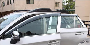 Tinka Subaru Impreza 2010 2011 2012 2013 automobilių stiliaus plastikinių Langų stiklo Vėjo Skydelis Lietaus/Saulės Guard Ventiliacijos 4pcs