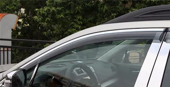 Tinka Subaru Impreza 2010 2011 2012 2013 automobilių stiliaus plastikinių Langų stiklo Vėjo Skydelis Lietaus/Saulės Guard Ventiliacijos 4pcs