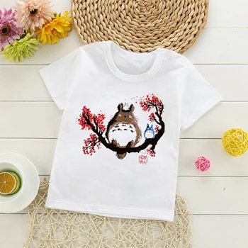 Totoro didelis nerimauti kūdikio marškinėlius drabužius anime alt dziecko drabužius paaugliams