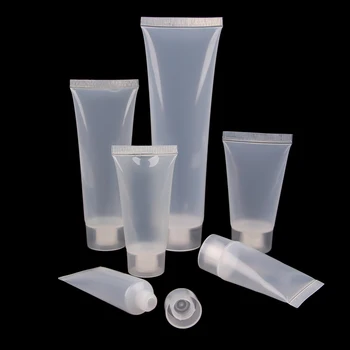 Tušti Plastikiniai Nešiojamų Vamzdžiai Išspausti Kosmetikos Kremas, Losjonas Kelionės Butelis