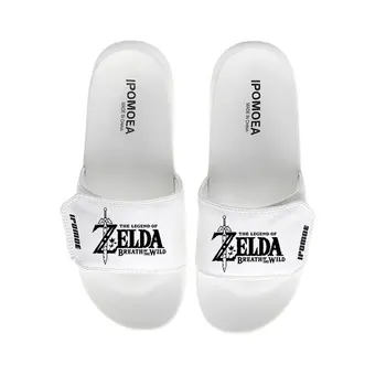 Unisex Anime The Legend of Zelda minkšto dugno PVC Atsitiktinis sagtis šlepetės babouche sandalai Skaidrės