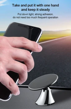 Universalus Magnetinis Automobilinis Telefono Laikiklis Stovi Mobiliojo Telefono Automobilių Oro Angos Universalus GPS Laikiklis, Skirtas 