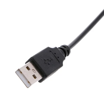 USB 2.0 A Male Į 3-Pin/4-Pin Jungties Adapterio Kabelis, Skirtas 5V Kompiuteris PC Ventiliatorius