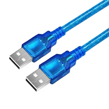 USB 2.0 Kabelis Type A Male į Vyrų Laidas 0,3 m 0,5 m 1m 1,5 m 3m 5m USB Kabelis, Didelis Greitis 480Mbps, USB į USB Duomenų Perdavimo Kabelis
