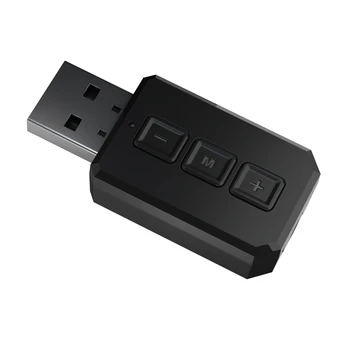 USB Bluetooth 5.0 o Imtuvas Siųstuvas AS X 3.5 MM Lizdas, Stereo Belaidžio ryšio Adapterių prijungimo įtaisas su Mic Automobilių TV PC
