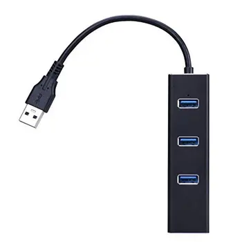 USB Gigabit Ethernet Adapteris 3 jungtys USB 3.0 HUB USB į Rj45 Lan Tinklo plokštė, skirta Macbook Mac Desktop
