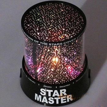 USB Smart Naktiniai staleliai, Lempa, LED Stalo Lempa Romantiška LED Kosmosas Star Master Dangus Žvaigždėtas Naktis Projektorius Lova Dovana Lova DC