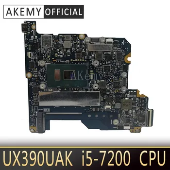 UX390UAK i5-7200CPU Mainboard REV1.2 ASUS UX390 UX390U UX390UA UX390UAK Nešiojamas plokštė UX390UAK Plokštė Bandymo GERAI
