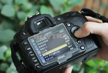 Už Nikon D90 BM-10 Kelionių Pagrindai BM-10 Sunkiai LCD Monitoriaus Dangtelis Screen Protector