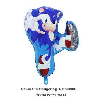 Vaikams, Žaislai, Sonic Latekso Golobs Sonic The Hedgehog Balioną Už Gimtadienio Apdaila