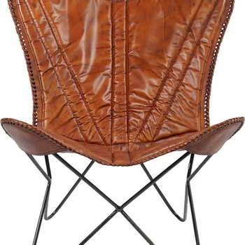 Valgomojo Kėdė Dekodonia Odos, Metalo (72 x 76 x 91 cm)