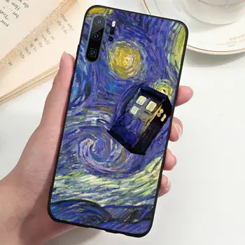 Van Gogh Žvaigždėtą Naktį Star Telefoną Atveju Huawei P20 30 P40 lite Pro P Smart 2019 Mate 10 20 Lite Pro Nova 5t