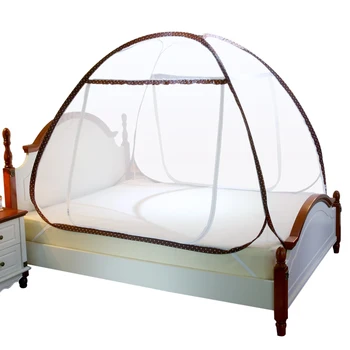 Vasaros sofa-lova Net Turas Užuolaidų tinkleliai nuo vabzdžių Viena dvigulė lova, uždangos mongolų Jurta Baldakimu lovos Stovykla Užskaitos klamboe L