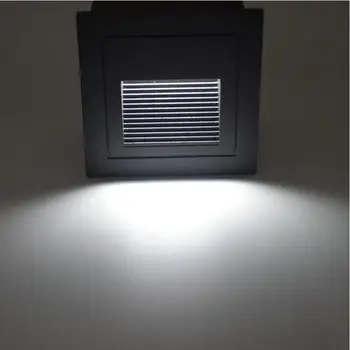 Vidaus ir Lauko Vandeniui 3W CREE LED lempos, Laiptų Veiksmus Grindų Kampe Sienos Apšvietimo AC85-265V Fono Šviesos Žingsnis Eilėje lemputė