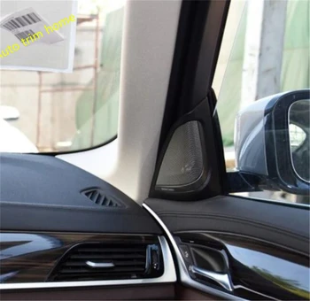 Vidinės Lango Ramstis Trikampis Stereo Garsiakalbis Audio Priedai viršutinė Apdaila BMW 5 Serijos G30 530i 2017 - 2021 Nerūdijančio Plieno
