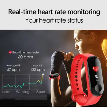 VIESULAS.CK Smart Juosta atspari Vandeniui Fitness Tracker Smart Apyrankę Kraujo Spaudimas, Širdies ritmo Monitorius 