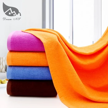 Vonios rankšluosčiai didelių rankšluosčių didelis vonios rankšluosčiai medvilnės suaugusiųjų storio SPA viešbutis grožio dovanos absorbentas balti rankšluosčiai ir mėlyna oranžinė