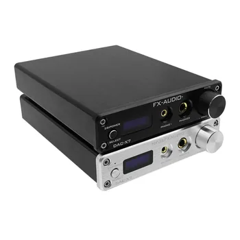VPK-X7 XMOS AK4490EQ USB DAC Dekoderis HiFi Audio Ausinių Stiprintuvą, DSD256 OPA2604 TPA6120 USB / optical / coaxial / AUX įėjimas