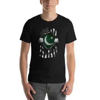 Vyrai Pakistano Amerikos Marškinėliai Amerikos Vėliavos, Marškinėliai Pakistano Vėliavos, Marškinėliai, Pakistanas Marškinėliai Nacionalinės Vėliavos tball Marškinėliai Pasididžiavimas DNR R