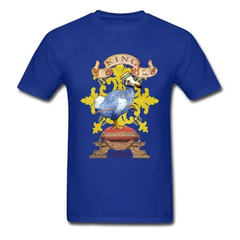 Vyrai T-shirt 2018 King Of The Dodos Marškinėliai Medvilnės Mens Viršūnes Marškinėlius Vasaros Juokinga Drabužius Animacinių filmų Spausdinti Trišakiai Plius Dydis