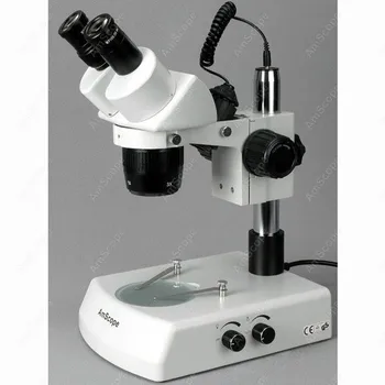 Widefield Stereo Mikroskopas--AmScope Prekių 20X-30X-40X-60X Top & Bottom Žibintai Super Widefield Stereo Mikroskopas SW-2B24Y