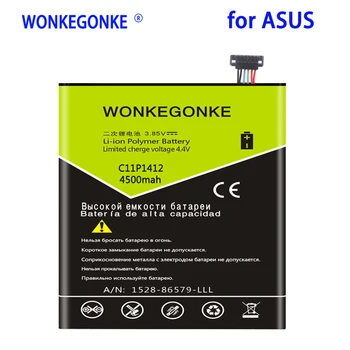 WONKEGONKE 4500mah C11P1412 baterija ASUS už FonePad 7 FE171MG Baterijų Bateria