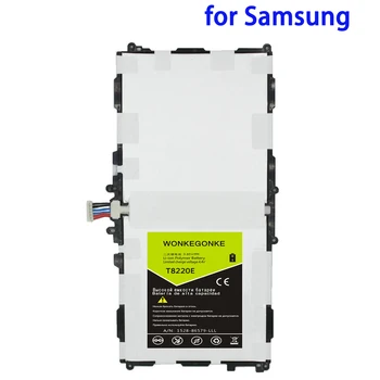 WONKEGONKE T8220E Samsung Galaxy SM-P601 P600 T520 P601 P605 P607 Pastaba 10.1 M. Leidimas 8220mAh Baterija Baterijos