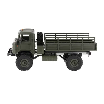WPL B-24 1/16 RC Karinių Sunkvežimių Rock Crawler Armijos Automobilinio Transporto priemonė su Varikliu & Servo