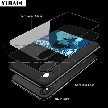 YIMAOC George Miller Joji Grūdintas Stiklas Atveju iPhone, 11 Pro XS MAX XR X 8 7 6 6S Plius
