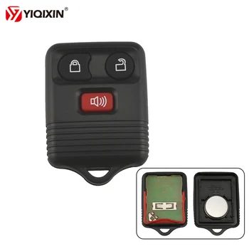YIQIXIN 3 Mygtuku Nuotolinio Valdymo Automobilio Raktas Pakeitimo 315/433Mhz Keitimo Ford Klavišą imobilizavimo Fob Clicker Siųstuvas
