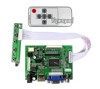 Yqwsyxl HDMI+VGA 2AV LCD Valdytojas, Valdybos Darbo už 7inch 8inch 9inch 800x480 AT070TN92 AT080TN64 AT090TN10 50Pin LCD Ekranas