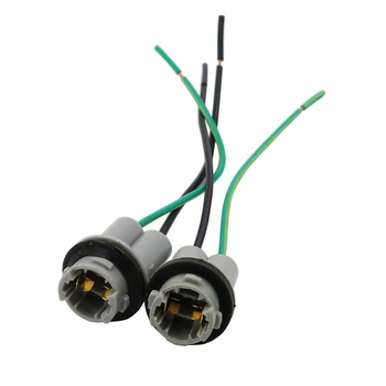 YSY 50X Automobilių stilius OEM 30CM T10 led lemputės lizdo laikiklį T15 W5W 194 168 vielos Kabelis adapteris Kištuko Jungtis T10 Auto Lemputės adapteris