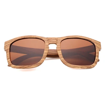Zebra medienos akiniai nuo saulės Du medienos poliarizuoti akiniai nuo saulės moterims, medienos, bambuko UV400 akiniai nuo saulės gafas de sol de los hombres