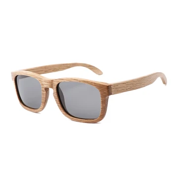 Zebra medienos akiniai nuo saulės Du medienos poliarizuoti akiniai nuo saulės moterims, medienos, bambuko UV400 akiniai nuo saulės gafas de sol de los hombres