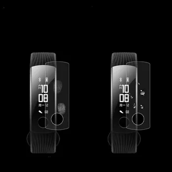 ZUCZUG 2vnt Anti-shock Minkštos TPU Ultra Clear Apsauginė Plėvelė Huawei Honor Band 3 