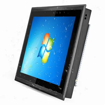 Įterptųjų 10 colių jutiklinis ekranas pramonės Skydelis PC kontrolės sistema su aukštos kokybės/wins7 touch panel pc
