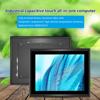 Įterptųjų 10 colių jutiklinis ekranas pramonės Skydelis PC kontrolės sistema su aukštos kokybės/wins7 touch panel pc
