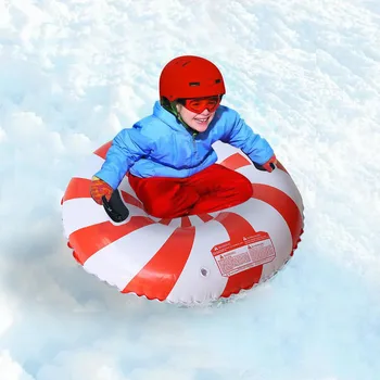 Žiemos Sniego Žaislas Žiemos Pripučiami Slidinėjimo Ratas Slidinėjimo Ratas Su Rankena Patvari, Vaikų, Suaugusiųjų Sniego Vamzdžių Slidinėjimas Sutirštės ROGĖS #TG
