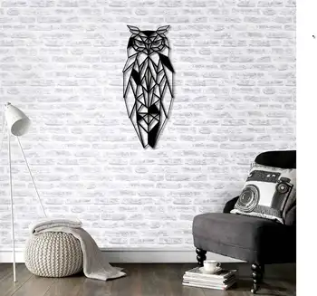 Металлический декор стен Pelėda 90x38 cm дизайн интерьера домашнего